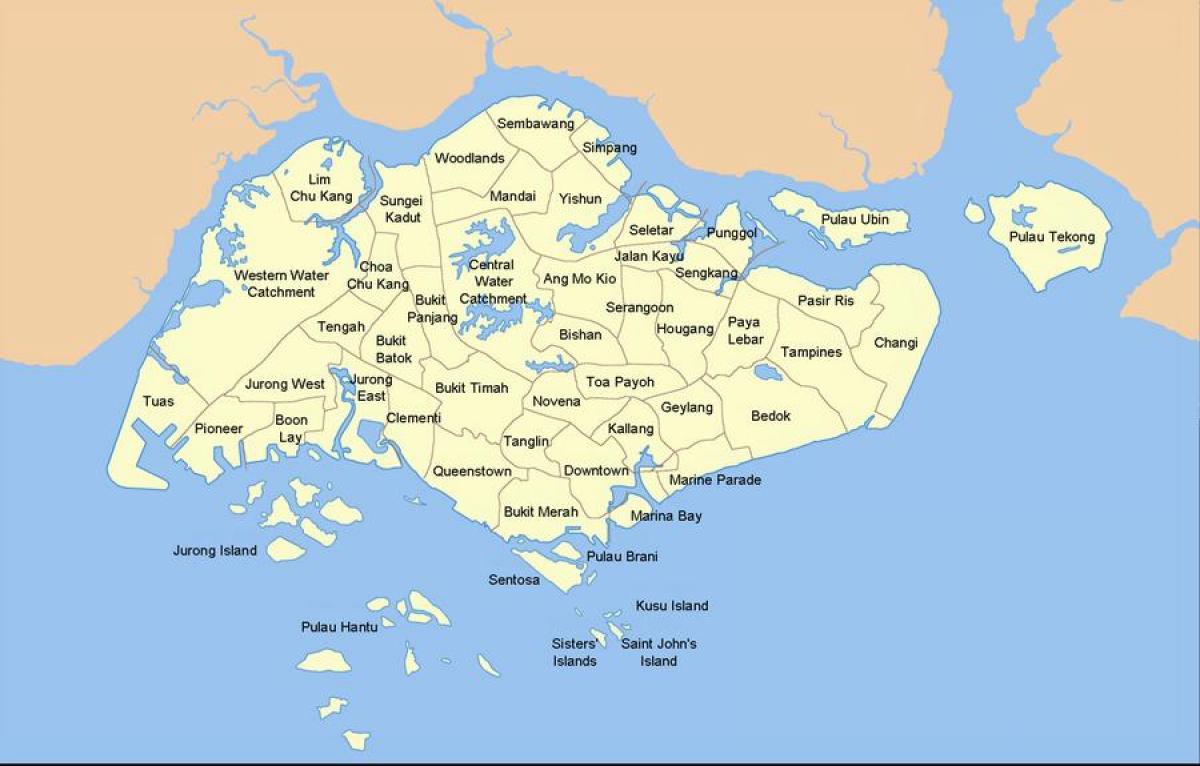 کا نقشہ سنگاپور erp